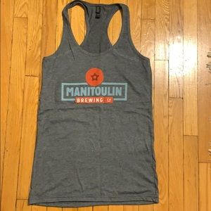 MANITOULIN printed Tank, Size Med